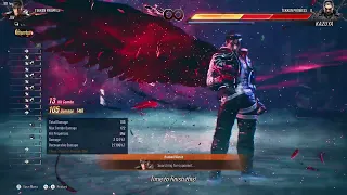 TEKKEN 8 Jin Kazama MAX DAMAGE Combo (122 Damage No Walls)