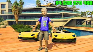 ETRE UN ENFANT RICHE SUR GTA 5 : MINI LAMBORGHINI ! (ep2)