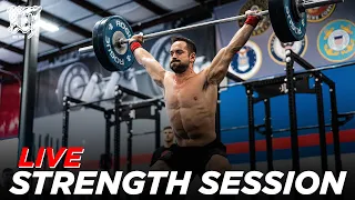 LIVE Lifting Session w/RICH FRONING // Mayhem Burgener Strength 2.17.21