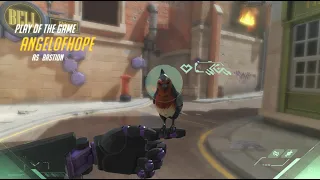 Overwatch - Player of the Game - AngelOfHope as Bastion - King's Row