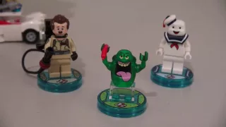 LEGO Dimensions Slimer Ghostbusters Action Figure Unboxing Review   Puppet Steve Minecraft
