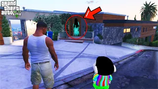 Shinchan Found Ghost Girl in Franklin House GTA !!