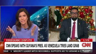 President Irfaan Ali's interview with CNN on the Guyana/ Venezuela Border Controversy.