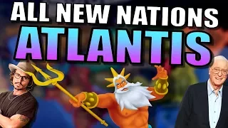 All New Nations [ATLANTIS] | Hearts of Iron 4 Gameplay [AI Only HOI4 Mod]