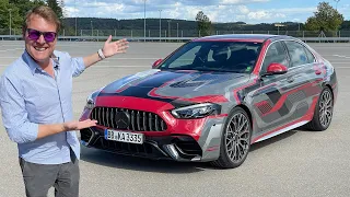 THIS is the New AMG C63 S E Performance! Testing Race Start and Drift Mode