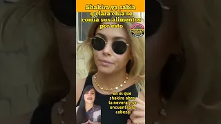 Shakira ya sabía desde hace tiempo q la chía se comía los alimentos