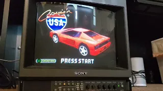 Cruis'n USA on Sony PVM-14M2U via S-Video