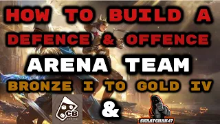 How To Build An Arena Defence & Offence Team | Feat Cold Brew Gaming | Raid: Shadow Legends