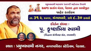 પૂ.કૃષ્ણપ્રિય સ્વામી (KP Swami) AT Petlad