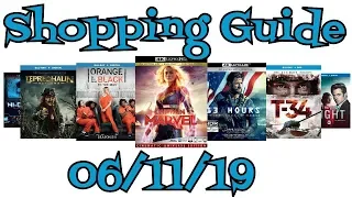 New 4K UHD, Blu-Ray, DVD, and Steelbook Shopping Guide, Reviews, and Giveaway for 6/11/19
