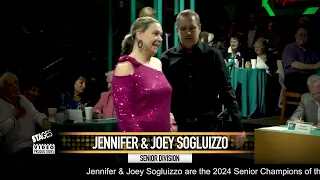 2024 NSDC Seniors Champions - Jennifer & Joey Sogluizzo