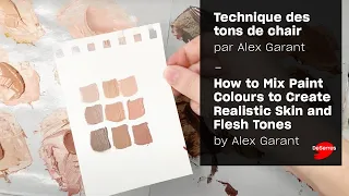 How to Mix Paint Colours to Create Realistic Skin and Flesh Tones – by Alex Garant