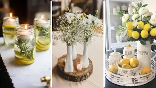 Simple and Vibrant Summer Centerpiece Ideas to Brighten Your Home