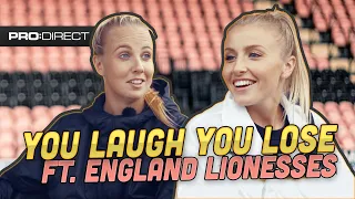 YOU LAUGH YOU LOSE - ENGLAND LIONESSES | TRY NOT TO LAUGH CHALLENGE