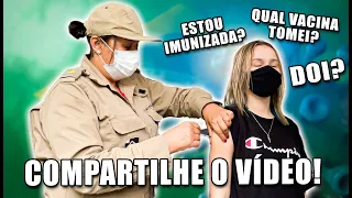 TOMEI A VACINA DO COVID COM 15 ANOS! ENTENDA A IMPORTÂNCIA