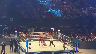 WWE Smack down Sasha banks and Naomi vs Natalya and shayna baszler ￼