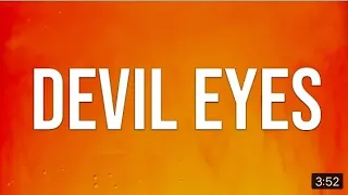#Devileyes hippi hostage devil  eyes whatsapp status 😍