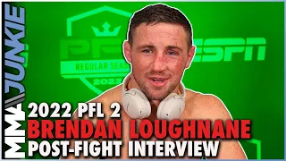 Brendan Loughnane believed Ryoji Kudo was 'fading' before accidental clash of heads | 2022 PFL 2