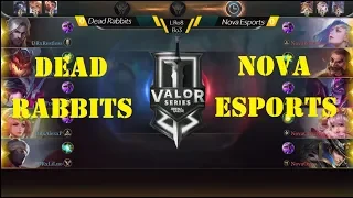 AOV Valor Series Season 3: DEAD RABBITS vs NOVA ESPORTS_European Qualifier|Arena of valor series