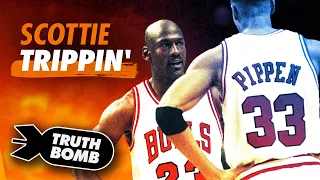 Scottie Pippen TRASHES Michael Jordan