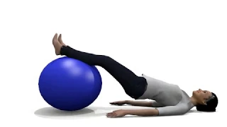 6 Exercise Ball Workout for Back Pain