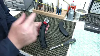 How to disassemble and clean a Ruger BX25 magazine