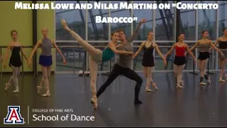 Melissa Lowe and Nilas Martins on "Concerto Barocco"