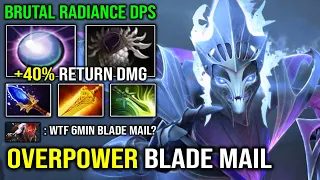 Blade Mail Spectre is Still Overpower +40% Return DMG Super 1v5 Tank Carry with Radiance Dota 2