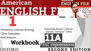 American English File 2nd Edition Book 1 Workbook Part 11A First impressions
