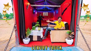We Made 7-Star Luxury Room in Truck | ट्रक को बना दिया लग्जरी होटल का कमरा | Sasta Nahi Real Luxury