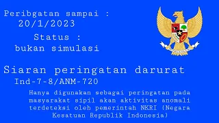 EAS Alarm Indonesia ANM-720 "Mr Hopps" Emergency Broadcast (read desc). #analoghorror #mrhopps