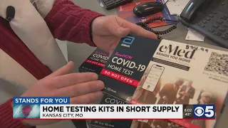 Home testing kits for COVID in short supply locally