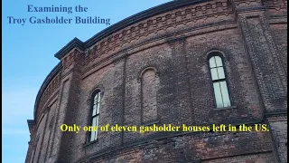 #Examining Troy's Gasholder Building: One of eleven gasholder houses left in the US. #history #urban