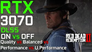 Red Dead Redemption 2 DLSS Test | DLSS ON vs OFF | RTX 3070 | 1440p