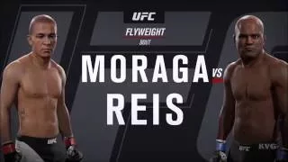 EA Sports UFC 2 - John Moraga vs Wilson Reis | Gameplay (HD) [1080p60FPS]