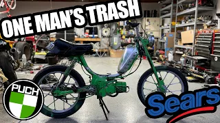 I bought this CHEAP TRASHED 70S moped... will it run?