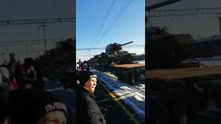 Т-34 прибыли