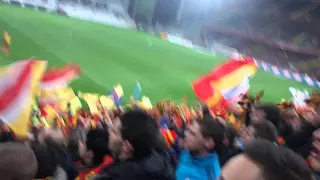 Lens Nancy - Hisser haut les drapeaux