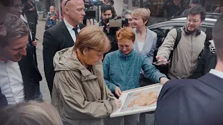 Versprechen gehalten! Angela Merkel in Bad Münstereifel