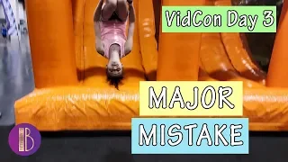 Major Backflip Mistake at Vidcon 2018 - Day 3 Vlog | Bethany G