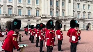 Changing the Guard Friday 11th August 2023 - The Bands of the Grenadier and Irish Guards. FULL