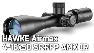 Hawke Airmax 4-16x50 SF FFP AMX IR