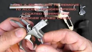 Trigger & Hammer Spring Replacement for the Ruger Super Redhawk