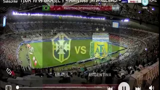 ARGENTINA  10 VS BRAZIL 1- Amistoso International- SAMPAOLI BEGINS 2017 -PARODIA (1-0)