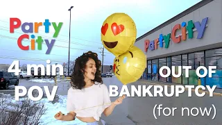 A 4-min POV in Party City in Niles, Illinois | Post-Bankruptcy Exploration in January 2024! 🎉