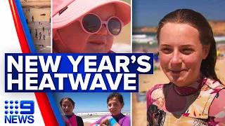 Victoria to sizzle through New Year’s Eve heatwave | 9 News Australia