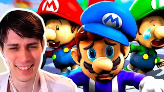 ДЕТКИ МАРИО - СУПЕР УГАР ! - SMG4: Mario Babies [Reaction / Реакция]