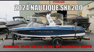 2024 Ski Nautique 200 - Admiral Blue Flake with Mystic White