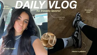 DAILY VLOG✨ nuovo lavoro, mi tingo i capelli, mini haul, poke, workout, temptation island & more!