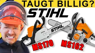 HAT STIHL EIN PROBLEM? BILLIGSTE STIHL KETTENSÄGE MS 162 im TEST | WERKZEUG NEWS 236